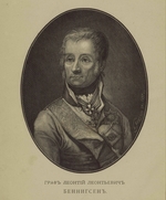Unbekannter Künstler - Porträt von Graf Levin (Leonti) August Theophil von Bennigsen (1745-1826)