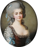 Vigée Le Brun, Louise Élisabeth - Porträt von Opernsängerin Antoinette Saint-Huberty (1756-1812)