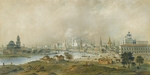 Bossoli, Carlo - Blick auf den Moskauer Kreml von der Ustinski-Brücke