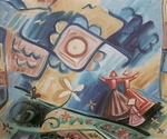 Capek, Josef - Singende Mädchen (Folklore Ornament)