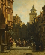 Spitzweg, Carl - Die Plauderstunde