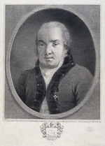 Saunders, Joseph - Porträt von Architekt Giacomo Quarenghi (1744-1817)