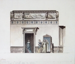 Quarenghi, Giacomo Antonio Domenico - Palast von Pawlowsk. Ankleideraum