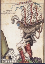 Unbekannter Künstler - Coiffure à la Belle-Poule