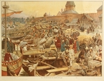 Lebedew, Klawdi Wassiljewitsch - Pier in Nowgorod