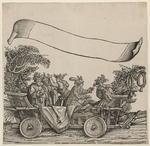 Burgkmair, Hans, der Ältere - Der Wagen mit den natürlichen Narren (Triumphzug Kaiser Maximilians I.)
