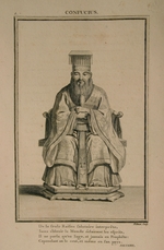 Helman, Isidore Stanislas - Porträt des chinesischen Philosophen Konfuzius