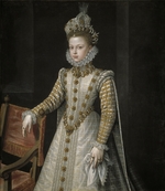 Sánchez Coello, Alonso - Porträt von Infanta Isabel Clara Eugenia von Österreich (1566-1633)