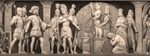 Brumidi, Constantino - Die Begegnung zwischen Montezuma und Cortés (Fries in der Rotunde des United States Capitols)