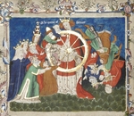Unbekannter KÃ¼nstler - Das Schicksalsrad (aus dem Troy Book von John Lydgate)