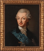 Pasch, Lorenz, der Jüngere - Porträt von Gustav III. (1746-1792), König von Schweden