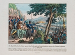 Unbekannter Künstler - Übergang der Russen über den Pruth im Mai 1828