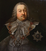 Hagelgans, Michael Christoph - Porträt von Hermann Carl von Keyserlingk (1696-1764)