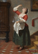 Amberg, Wilhelm August - Das Naschkätzchen