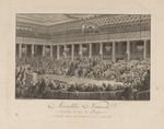 Helman, Isidore Stanislas - Nationalversammlung in Versailles in der Nacht vom 4. auf den 5. August 1789