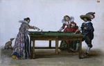 Venne, Adriaen Pietersz. van de - Das Billardspiel