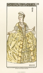 Roller, Alfred - Kostümentwurf für die Oper Der Rosenkavalier von Richard Strauss