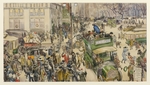 Glackens, William James - Weihnachtskäufer, Madison Square