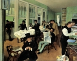 Degas, Edgar - Das Baumwollkontor in New Orleans (Le Bureau de coton à La Nouvelle-Orléans)