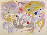 Kandinsky, Wassily Wassiljewitsch - Launische Formen (Formes capricieuses)