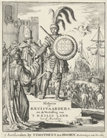Luyken, Jan (Johannes) - Ritter mit dem Wappen von Jerusalem (Aus: Historie der kruisvaarders, tot de verlossing van't heilig land)