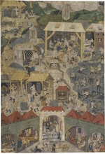 Meister Matheus (Illuminator) - Silberbergbau in Kutná Hora