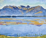 Hodler, Ferdinand - Montanalandschaft mit Becs de Bosson und Vallon de Réchy