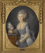 Vallayer-Coster, Anne - Porträt von Adélaïde Henriette Auguié (1758-1794)