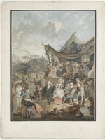 Debucourt, Philibert-Louis - Le Menuet de la mariée (Braut-Menuett)
