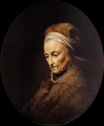 Dou, Gerard (Gerrit) - Bildnis von Rembrandts Mutter