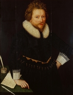 Unbekannter Künstler - Porträt von John Fletcher (1579-1625)