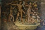 Romano, Giulio - Fresko-Detail im Saal von Amor und Psyche