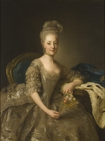 Roslin, Alexander - Porträt von Prinzessin Hedwig Elisabeth Charlotta von Schleswig-Holstein-Gottorf (1759-1818)