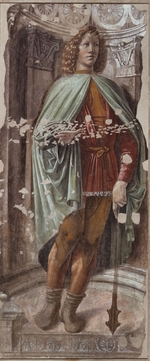 Bramante, Donato - Mann mit einem Stab (Uomo dalla mazza)