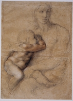 Buonarroti, Michelangelo - Madonna mit dem Kinde
