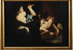 Meister des Kerzenlichts - Psyche erblickt den schlafenden Amor