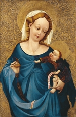 Mittelrheinischer Meister - Die Madonna mit dem Tintenfass