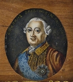 Unbekannter Künstler - Porträt von Graf Stepan Fjodorowitsch Apraxin (1702-1758)