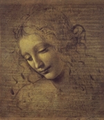 Leonardo da Vinci - Frauenkopf (La Scapigliata)