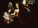 Lanfranco, Giovanni - Die heilige Agathe wird vom heiligen Petrus im Gefängnis besucht