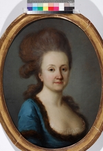 Darbès, Joseph Friedrich August - Porträt von Euphrosine Katharina von Bock, geb. von Stackelberg (1752-1821)
