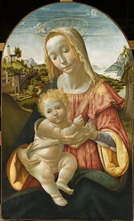 Ghirlandaio, Davide - Madonna mit dem Kinde