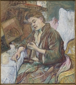 Toulouse-Lautrec, Henri, de - Madame Favre bei der Toilette