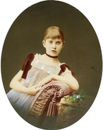 Owtscharenko, Egor Maximowitsch - Bildnis eines Mädchen