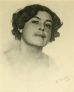 Petrow, Nikolai - Porträt der Schauspielerin Woronez