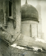 Pawlow, Pjotr Petrowitsch - Die Mariä-Entschlafens-Kathedrale im Moskauer Kreml nach dem Beschuss im November 1917