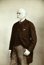 Löwy, Josef - Porträt des Schriftstellers und Historikers Alexander F. Onegin (Otto) (1844-1925)
