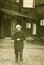 Bulla, Karl Karlowitsch - Schriftstellers Leonid Andrejew vor seinem Haus in Vammelsuu