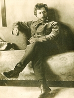 Russischer Fotograf - Porträt von Schriftsteller Leonid Andrejew (1871-1919)