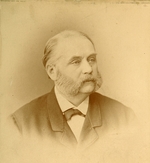 Bergamasco, Charles (Karl) - Porträt des Schriftstellers Iwan Gontscharow (1812-1891)